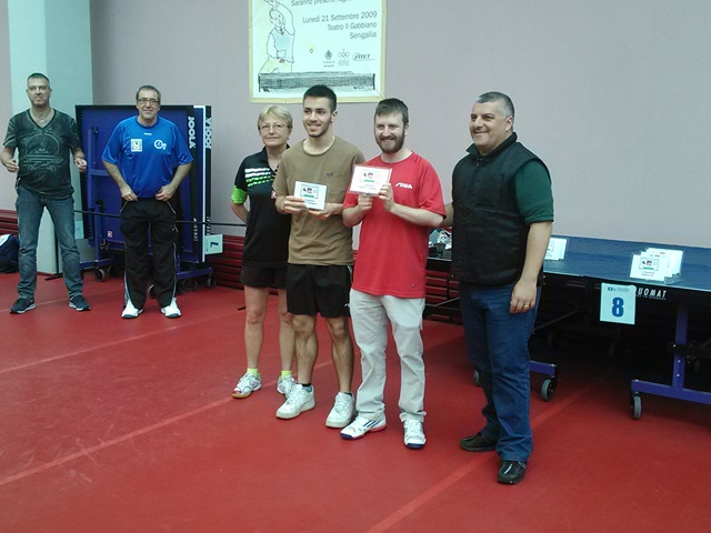 Premiazione Doppio Gold 3.posto Cumi-Spinelli